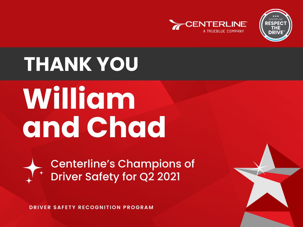 Congratulations to our Q2 Safety Recognition Program winners!