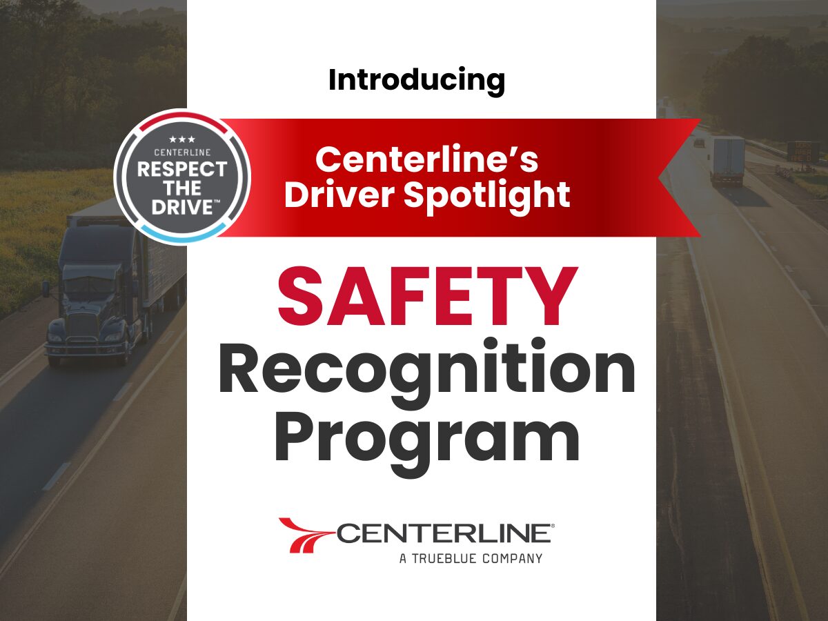 Announcing our new Driver Safety Recognition Program