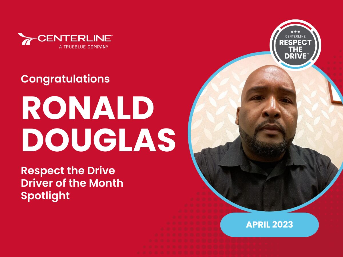 Respect the Drive April Spotlight: Ronald Douglas