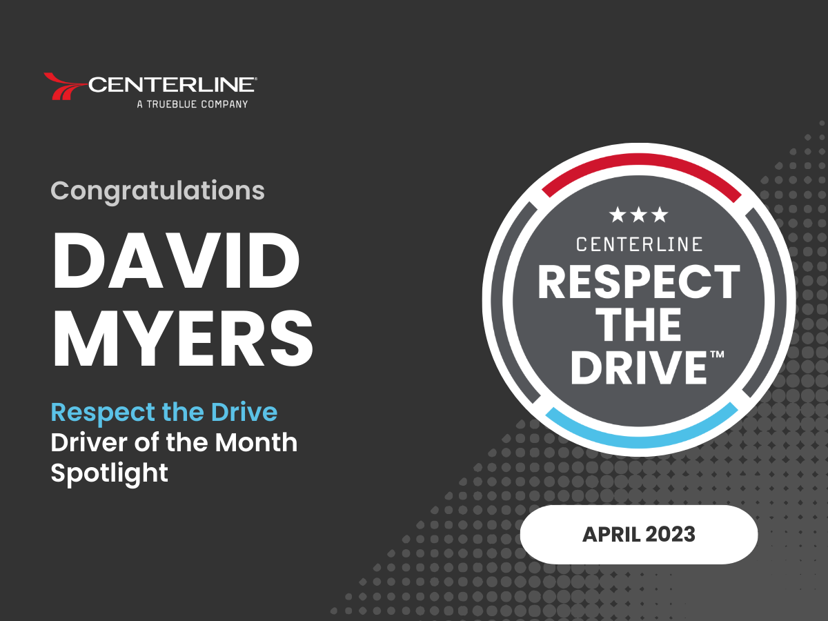 Respect the Drive April Spotlight: David Myers