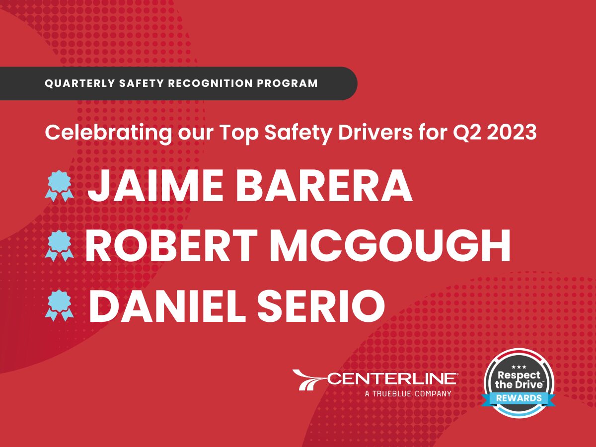 Congratulations to our Q2 2023 Safety Recognition Program winners!