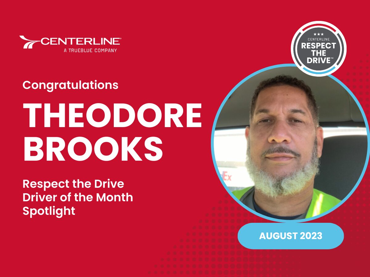 Respect the Drive August Spotlight: Theodore Brooks