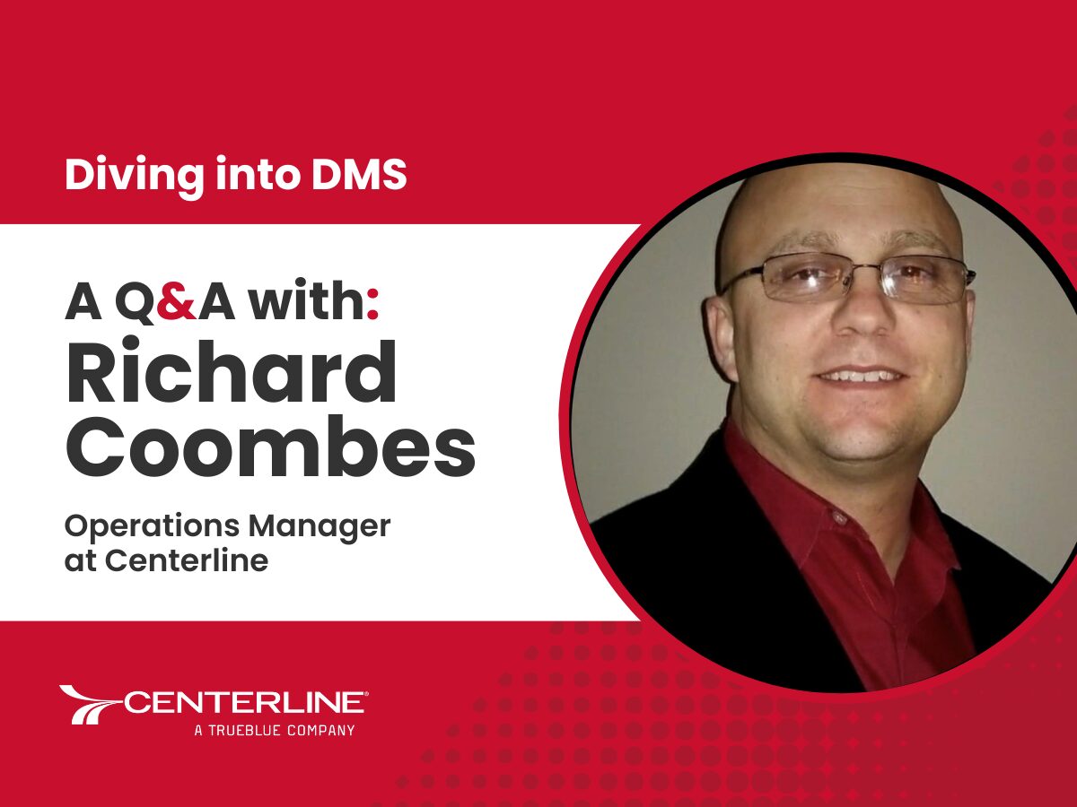 Diving into DMS: A Q&A with Richard Coombes, Operations Manager