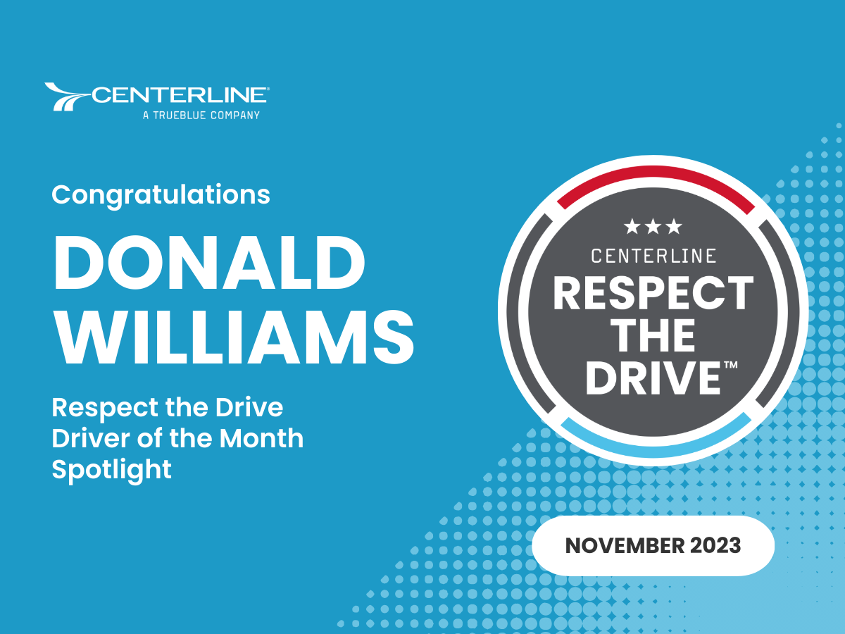 Respect the Drive November Spotlight: Donald Williams