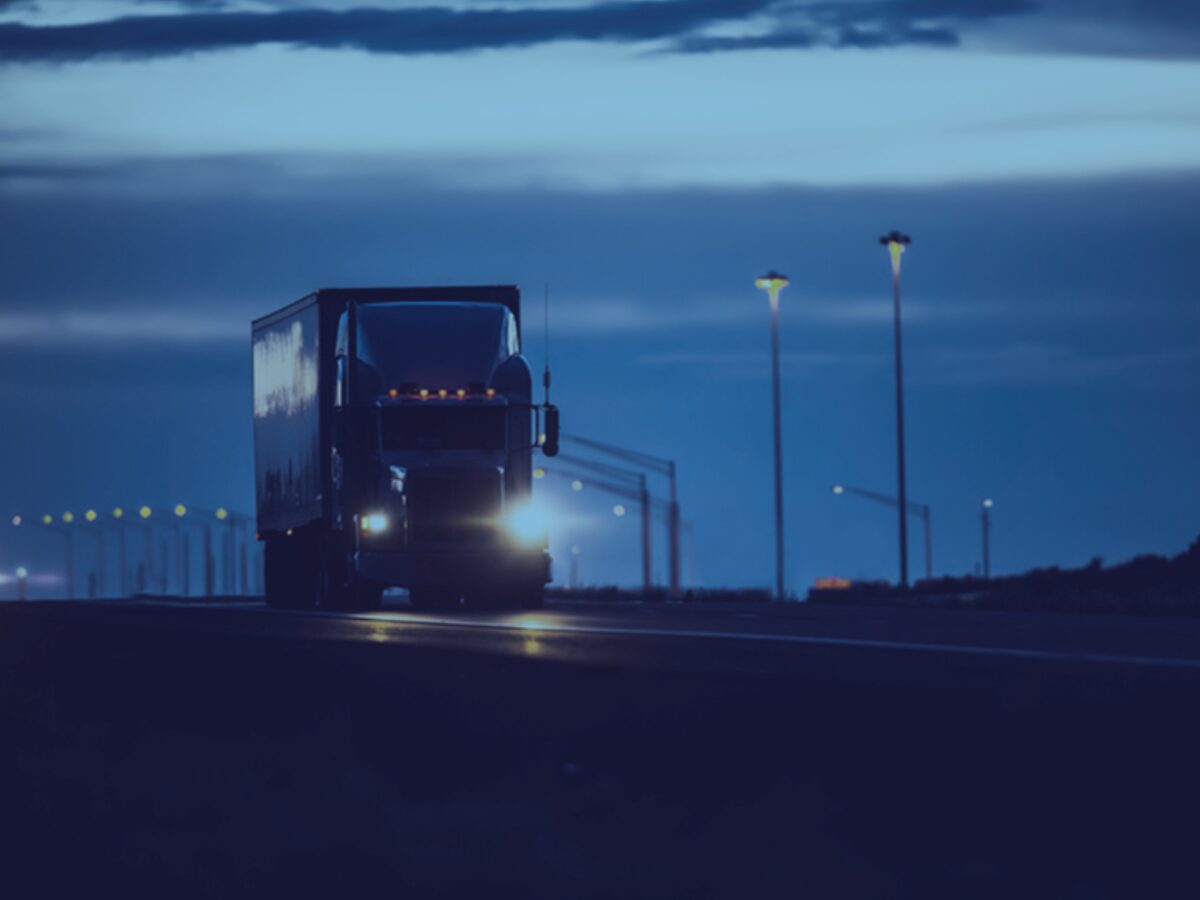 Nighttime safety tips for truck drivers