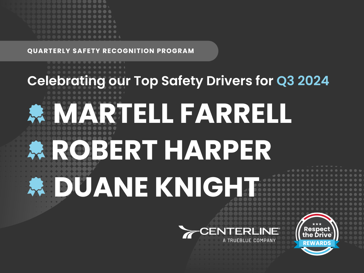 Congratulations to our Q3 2024 Safety Recognition Program winners! 